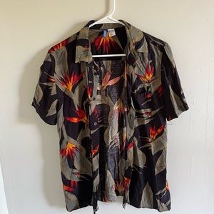 Divided Floral Shirt
